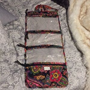 Vera Bradley Hanging Makeup/Tool Organizer